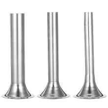3pcs stainless steel sausage stuffing tubes kitchen accessories kit