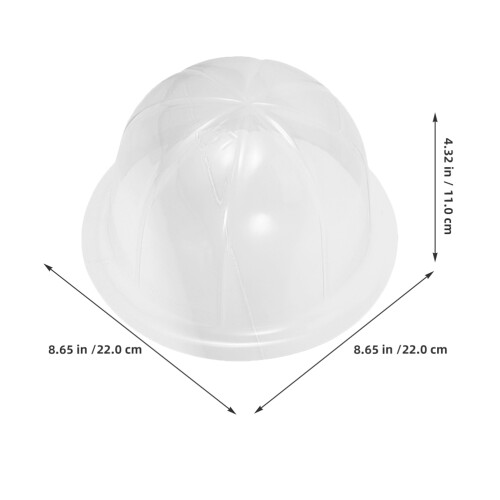 20Pièces Présentoir Casquettes Transparent Antidéformation 2