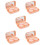5Ensembles Boîte Rangements Lentilles Clair Durable Compacte 9