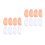 8Paires Hydratantes Silicone Élastiques Usage 8