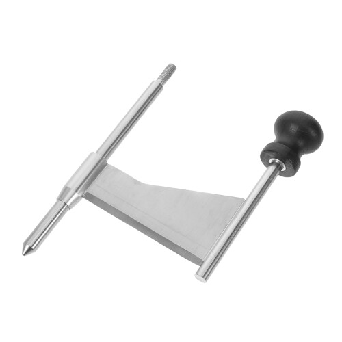2Pcs Silver Manual Cheese with Adjustable Stainless Steel 1