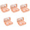 5Ensembles Boîte Rangements Lentilles Clair Durable Compacte 4