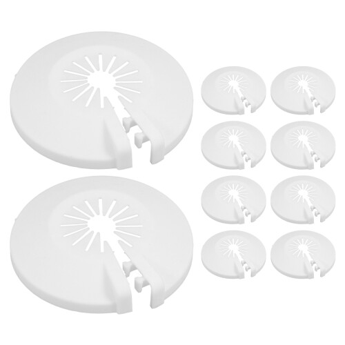 20Pièces Plaques Escutcheon Plastique Protection Décoration