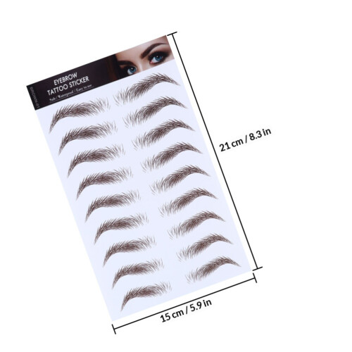 5 Pièces 6D Transferts Sourcils Bioniques Pour 1