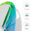 6Pcs Multi Color Learning Chart Small Color Wheel for Art Education 5
