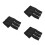 9Pcs Versatile Black Polyester Car Trunk Elastic Securing Straps 10