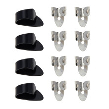 5sets Guitar Practice Tool Finger Covers Adjustable Thumb And Finger Protectors For Guitar Players For Playing Music