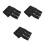 9Pcs Versatile Black Polyester Car Trunk Elastic Securing Straps 4