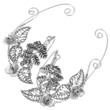 5 Pairs Alloy Ear Cuffs Delicate Elves Design Female Jewelry