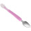 4Pcs Double-Ended Pink Baby Feeding Spoons with Storage Box 3
