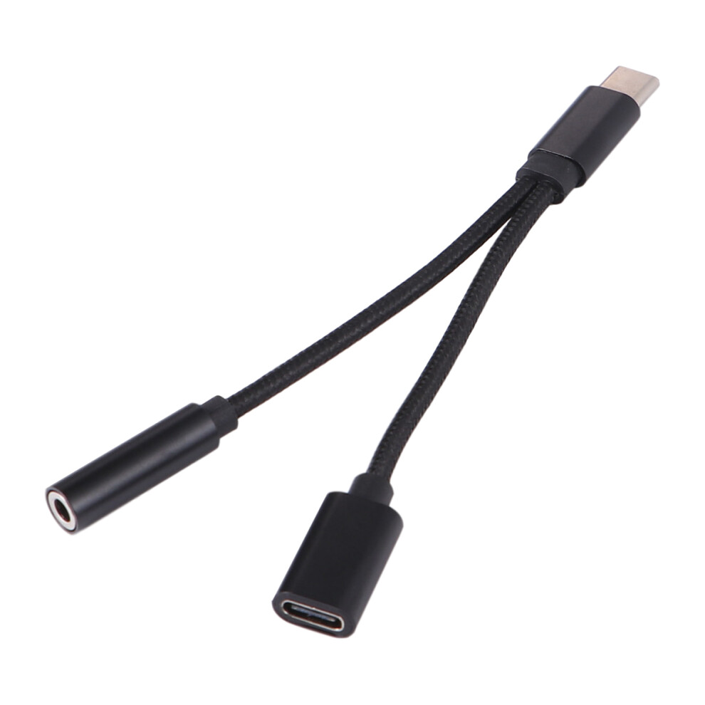 Usb Type C Cable Portable Wristband Style Braided Charging And Data Cord For Digital Devices 3622921676569
