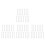 60 Pcs White Chalk Pens With Brush Liquid Marker Erasable 4