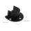2 Pack Oval Rod End Supports Stainless Steel Closet Pole Socket Rob 3