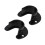 2 Pack Oval Rod End Supports Stainless Steel Closet Pole Socket Rob 2