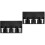 2Pcs Hair Clipper Holder Wall Mount Storage Rack For Salon 6