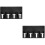 2Pcs Hair Clipper Holder Wall Mount Storage Rack For Salon 8