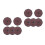 10Pcs Grey Plastic Sprayer Lid for Garden Use Leakproof Spiral Cap 9