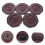 10Pcs Grey Plastic Sprayer Lid for Garden Use Leakproof Spiral Cap 11