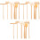 18 Pcs Zen Garden Tools Set With Sand Tray And Rake 3