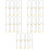 80Pcs Multi Hot Roller Clips Replacement for Hair Styling Secure Hold 9