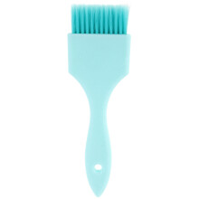 2Pcs Blue Highlight Comb and Hair Dye Brush Soft Bristles for Styling