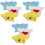 9 Pcs Supple Bear Doll Sweater Accessory Replacement Clothes 5