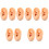 10 Pcs Silicone Ear Models For Ear Piercing Practice 3