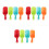 12 Pcs Beach For Kids - Colored Plastic Sand Digging Tools 8