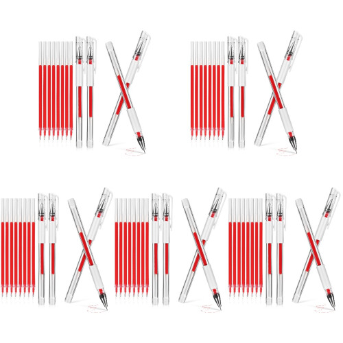 20 Pcs Pens For Eyebrow And Tattoo Mapping With Refills 2