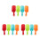 12 Pcs Beach For Kids - Colored Plastic Sand Digging Tools 5