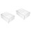 2Pcs Stackable Refrigerator Organizer Drawer Pull Out Fridge Bin 5