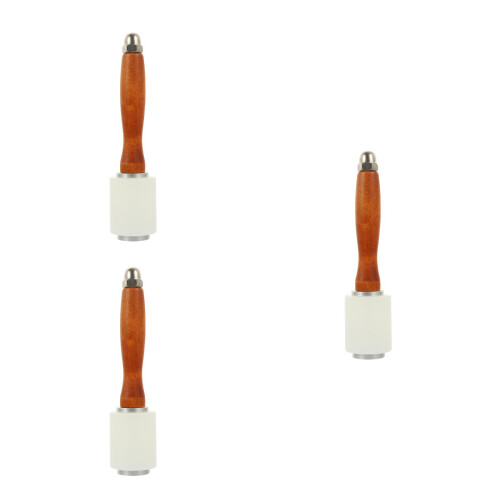 3 Pack Woodworking Tool Hammer For Engraving Leathercraft Mallet 2