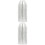 2sets Convenient Bottle Stoppers For Sauce Vinegar Oil Replaceable Pump Bottle Dispenser 8pcs*2 5