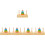 5 Sets Of Colored Stacking Rings For Toddlers 5