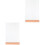 2pcs Sign Standing Sign Log Acrylic 3