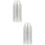 2sets Convenient Bottle Stoppers For Sauce Vinegar Oil Replaceable Pump Bottle Dispenser 8pcs*2 7
