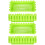 Bonsai Planters Durable Plastic Rectangular For 4pcs 7