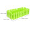 Bonsai Planters Durable Plastic Rectangular For 4pcs 10