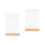 2pcs Sign Standing Sign Log Acrylic 4