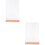 2pcs Sign Standing Sign Log Acrylic 6