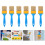 Paint Brush Sets Standard Brush Design 25pcs Blue 7