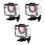 3Pcs Waterproof Camera Case Housing For Action Camera 10