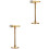2Pcs Miniature Microphone Model Tiny Decorative Accessory 3