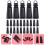 50 Pcs Pu Pull Handle Pu Zipper Replacement Parts 8