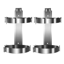 6 Pcs Heavy Duty Iron Fire Extinguisher Wall Bracket For 2kg
