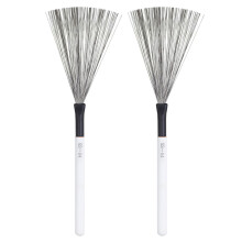 4Pcs Professional Drum Brushes Steel Wire Wooden Handle for Jazz Drums