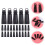 50 Pcs Pu Pull Handle Pu Zipper Replacement Parts 9