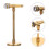 2Pcs Miniature Microphone Model Tiny Decorative Accessory 11