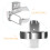 6 Pcs Heavy Duty Iron Fire Extinguisher Wall Bracket For 2kg 9
