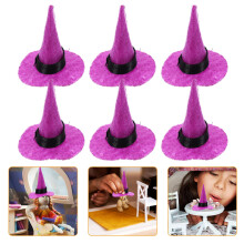 30 Pcs Halloween Felt Witch Hats Decorative Hat